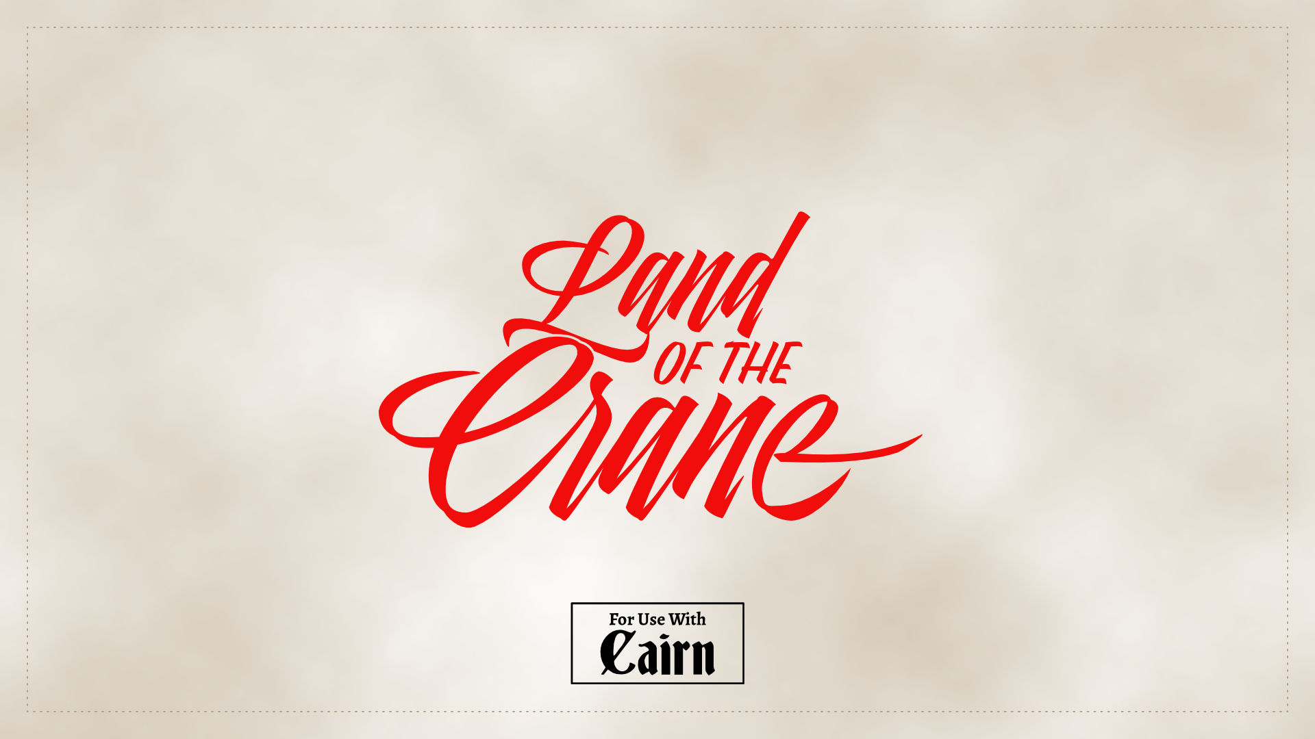 Land of the Crane promotional image